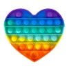BetterBuys Fidget Toys - It Washable Reusable Fidget Toy - Rainbow Heart Photo