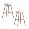 Basics 2 Pack Cara Bar Stool - Light Grey Photo