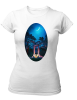 PepperSt Ladies White T-Shirt - Pillars Photo