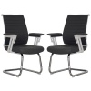 The Office Chair Corp New York Dark Grey Visitors Office Chairs - 2 Per Box Photo