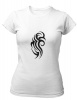 PepperSt Ladies White T-Shirt - Capricorn Symbol Photo