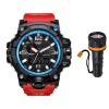SMAEL 1545 Shock Resistant Dual Time Sports Watch Bundle Photo