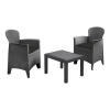 ECO Garden 5 Piece Set with Grey Cushions Photo