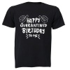 Happy Quarantined Birthday To Me - Adults - T-Shirt Photo