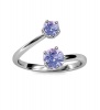 Crystalize 925 Silver June Birthstone Ring with Swarovski Crystals Photo