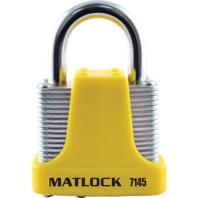 Photo of Matlock 40Mm 4 Pin Strong Padlockyellow