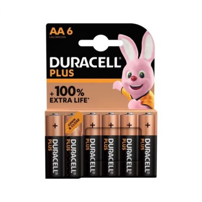 Duracell Batteries Plus Aa 6 Pack
