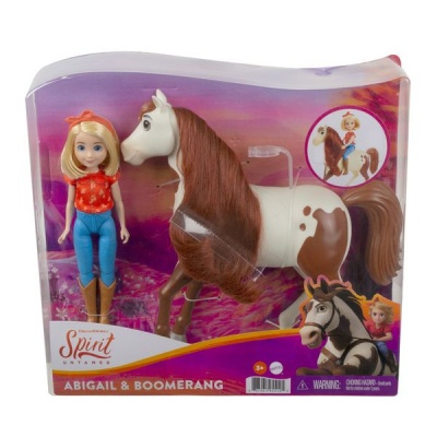 Photo of Spirit Untamed Abigail Doll & Boomerang Horse