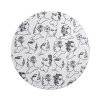 Hey Casey ! Floral Faces Line Art Mouse Pad Photo