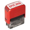 Pappa Joe Colop C20 Self Inking Rubber Stamp - EPIC WIN - Red Photo