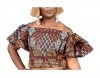 Lumka African Print Ankara Crop Top Photo