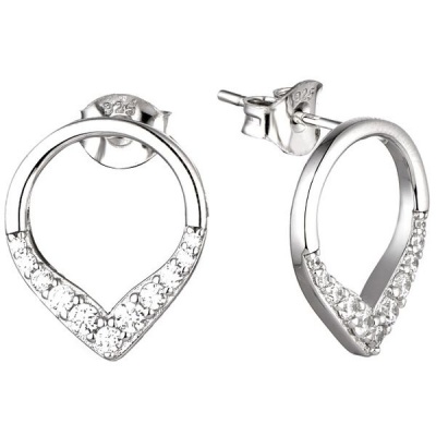 Photo of Kays Family Jewellers Tear Hoop Studs on 925 Silver