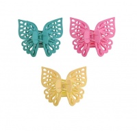 3 pieces Hollow Out Butterfly Design Hair Claw