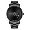 Mens Fashion Casual Stainless Steel Waterproof Quartz Wrist Watch Photo