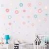AOOYOU Flower Art Sticker for Wall Decoration Photo