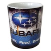 DIY Outdoor City Vintage `Look` Oil Spillage - Coffee Mug - Subaru Photo