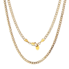Colton James Premium Gold Mens Cuban Link Chain - 4mm Thickness Photo