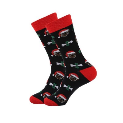 Photo of Michris Men's Socks - Christmas Dog