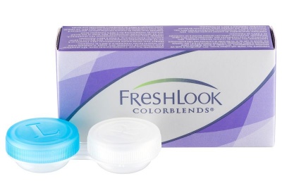 Photo of Futurity Beauty - Turquoise - FreshLook Contact Lenses - 1 Pair