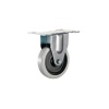 Tradequip - Thermoplastic Rubber Castor with Fixed Wheel - 75mm Photo