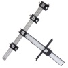 Detachable Hole Punch Jig Ruler Woodworking Handle Hole Locator Photo