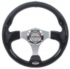 PVC Steering Wheel Black Photo