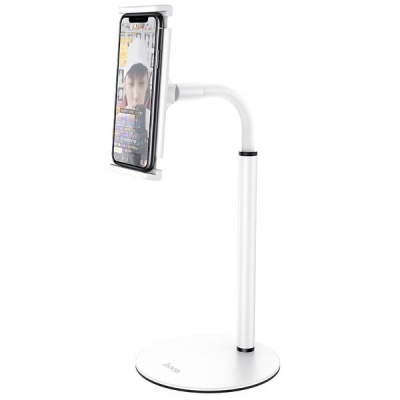 Photo of Hoco Metal Desktop Stand for Tablets & Mobile Phones - White