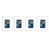 Henzo Napoli Frame Pic Size 30x40cm Mountboard 20x30cm- 4 Pack White Photo