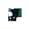 PUTY Compatible Dymo TT2-DD40919 Black on Green 9mm Label Tape Photo