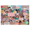 eeBoo Children's Puzzle - Climate March: 100 Pieces Photo