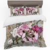 Print with Passion Flower Bouquet Duvet Cover Set Photo