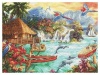 Leti Counted Cross Stitch Kit - Paradise Photo
