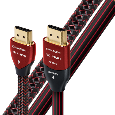 Audioquest 10m Cinnamon HDMI Active 4K HDR Cable