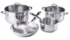 Russel Hobbs Russell Hobbs Classique Urhban Stainless Steel 6 Piece Cookware Set Photo