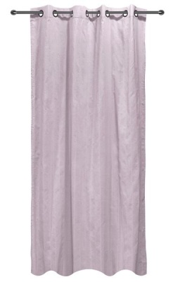 Photo of easyhome Curtain Nostos Stripe 140X270 Eyelet Lilac