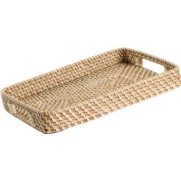 Ratten Woven Serving Tray with Handles