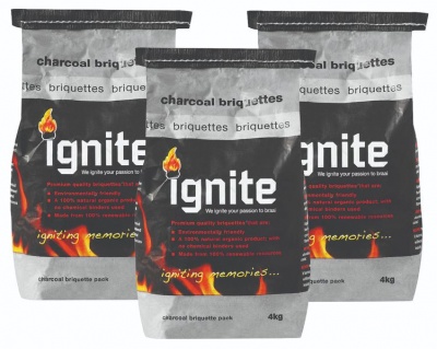 Photo of Ignite 4KG Briquettes - 3 Bags