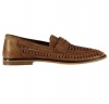 Firetrap Mens Marrone Woven Loafers - Tan [Parallel Import] Photo