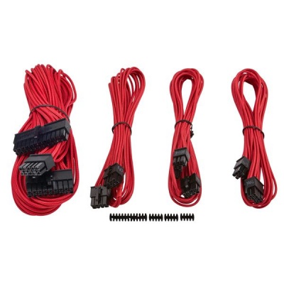 Corsair Premium Individually Sleeved PSU Cable Kit Red