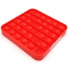 BUFFTEE Pop It Fidget Toy -Alphabet Game- Red Square Photo