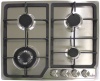 Alva - 60Cm 4 Burner Gas Hob - Stainless Steel Photo