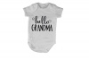 Hello Grandma - SS - Baby Grow Photo