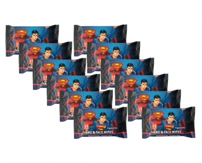 Photo of Superman Hand & Face Wipes - 12 x 15