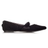 ButterflyTwists Lara Pumps in Black Embossed Velvet Photo