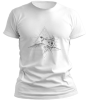 PepperSt Men's White T-Shirt - Bird of Flare Photo