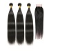 Grade 10A 22" Brazilian with 3 Part Closure Photo