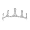 Olive Tree - Rhinestone Crystal Styled Tiara 08 - Bridal / Formal Event Photo