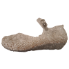 Silver Glitter Princess Shoes Photo