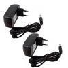 12V 2A 2 Amp 2 Pin DC CCTV Power Supply - 2 Pack Photo
