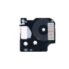 PUTY Compatible Dymo TT2-DD45015 Red on White 12mm Label Tape Photo